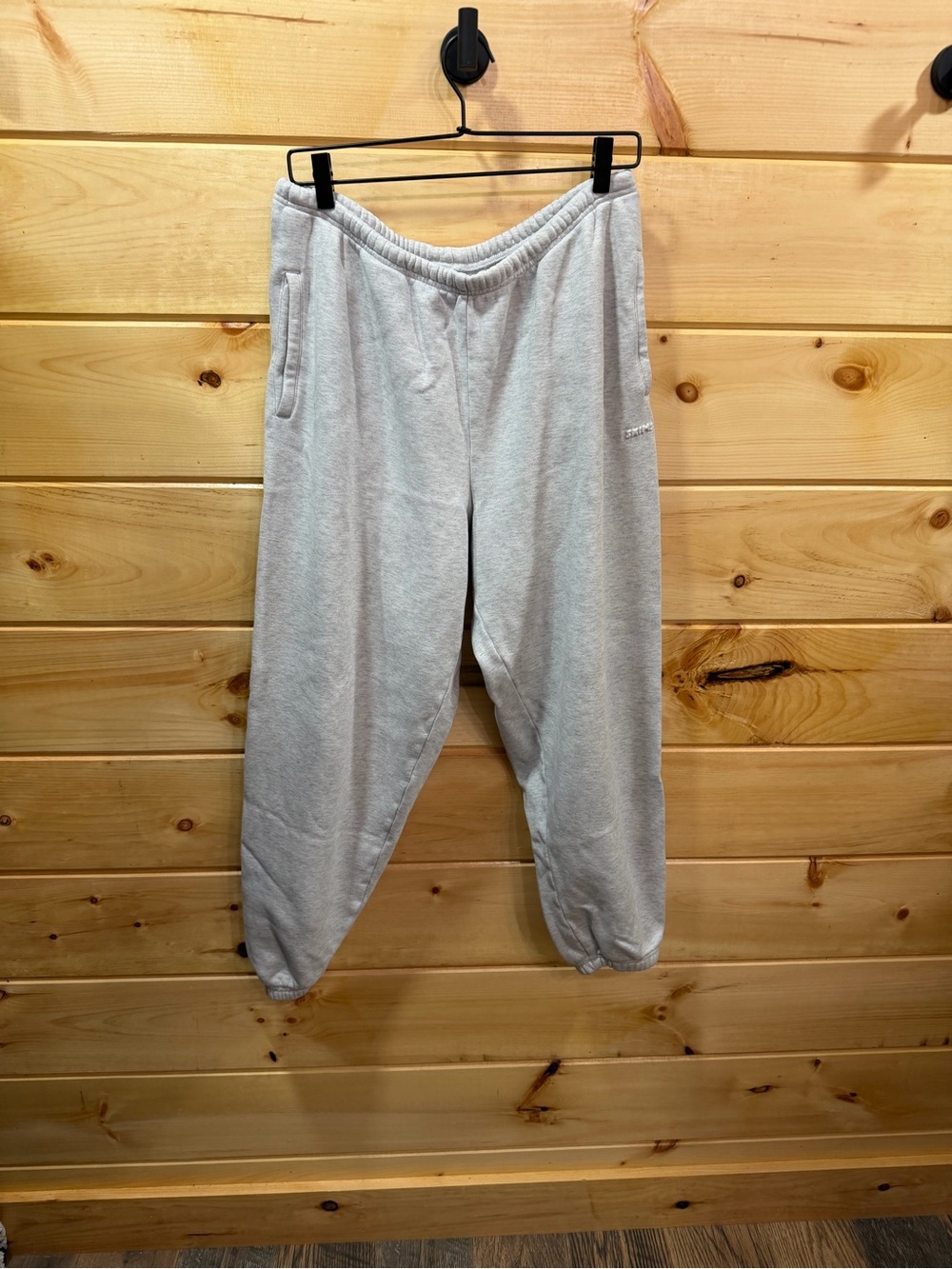 SKIMS - Women’s Classic Jogger - Light Heather Gray - Large - Picture 6 of 8